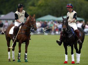 Kenney Jones and The Prince of Wales at Hurtwood Polo Club